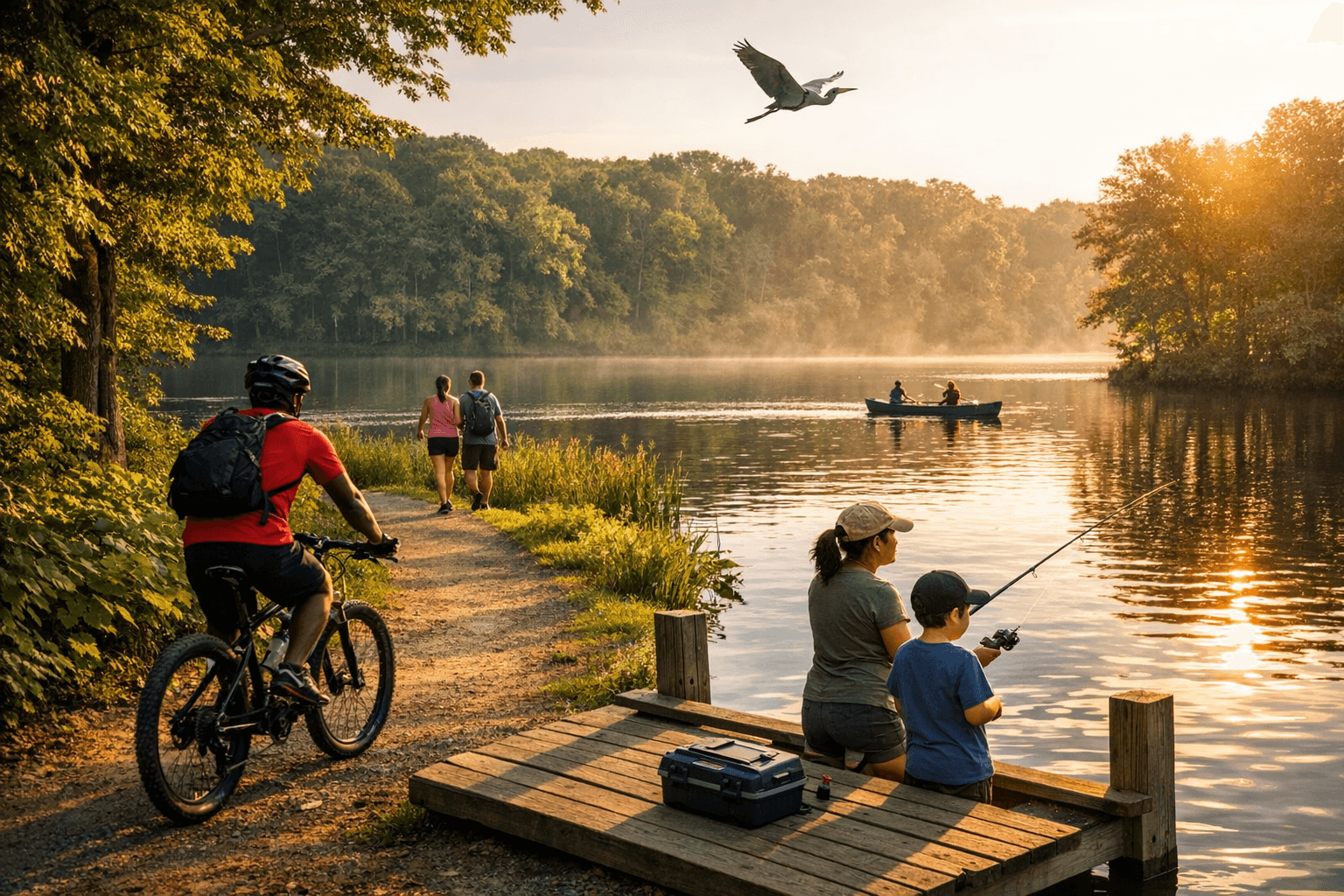 Prince George's Parks from Upper Marlboro to Greenbelt Offer Easy Outdoor Access