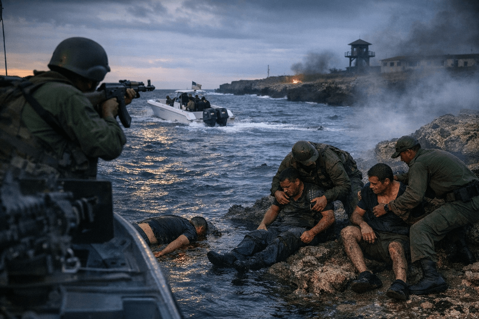 Cuban forces kill four and wound six after exchange with Florida-registered speedboat