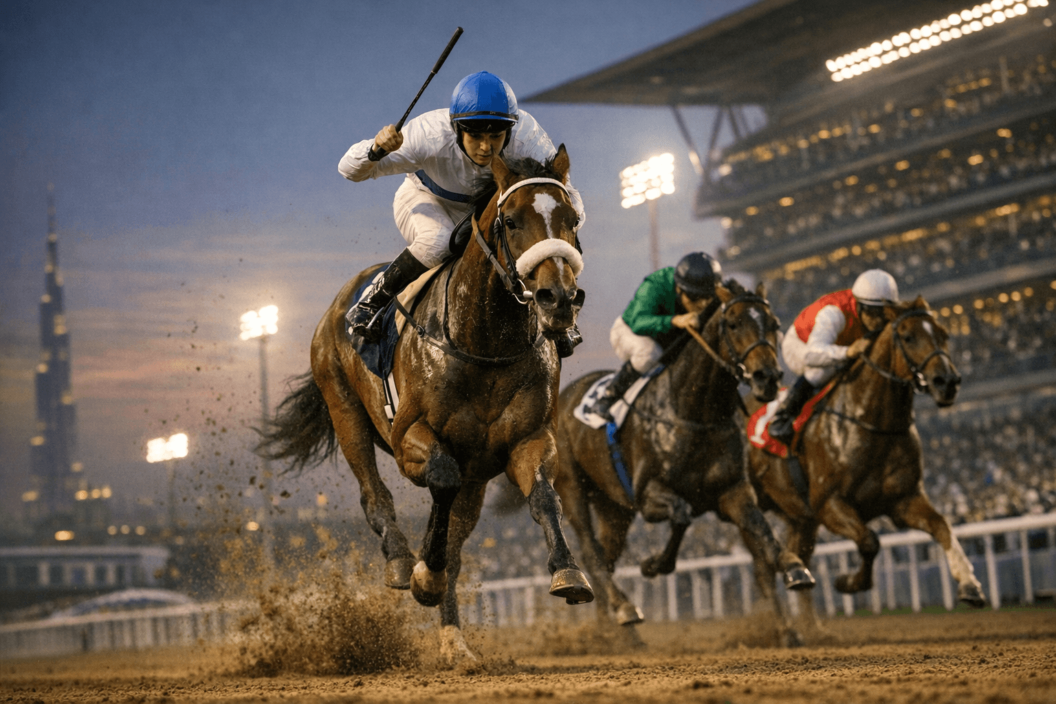 Brotherly Love Rallies to Win Inaugural 20-Point Dubai Road to Kentucky Derby