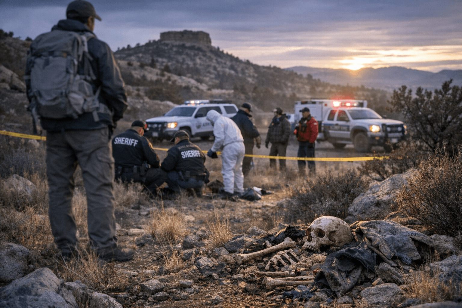 Hiker discovers apparent human remains northeast of Castle Rock; DCSO investigates