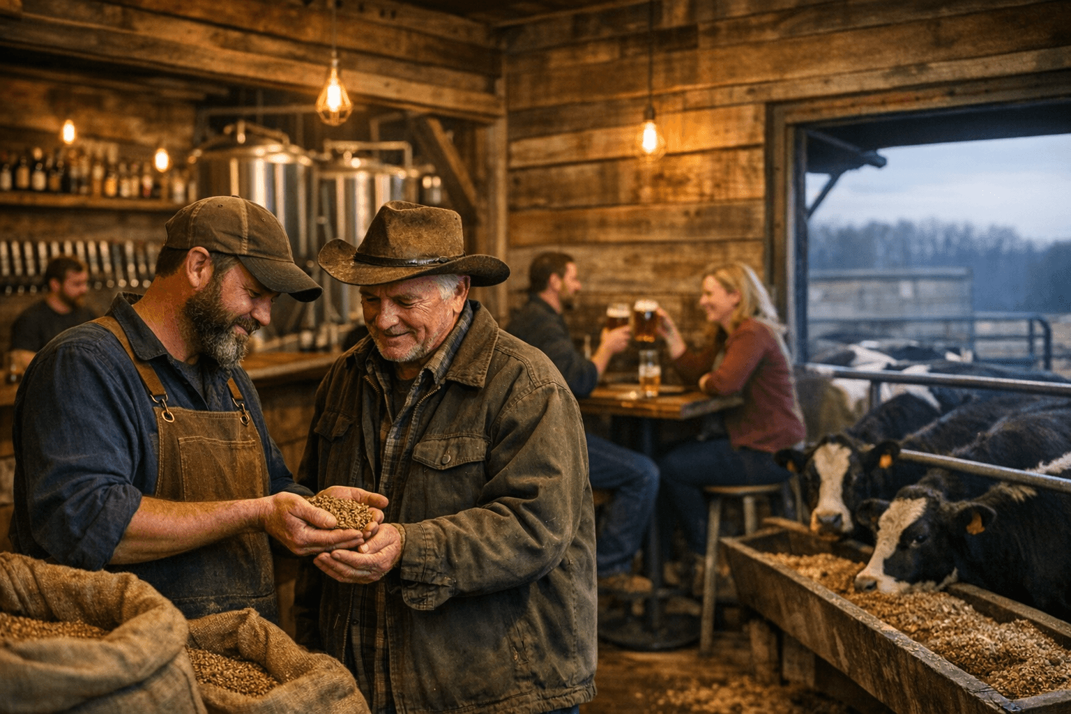 Pulaski County Brewery Opens with Reclaimed Wood, Local Partners, Grain Donations