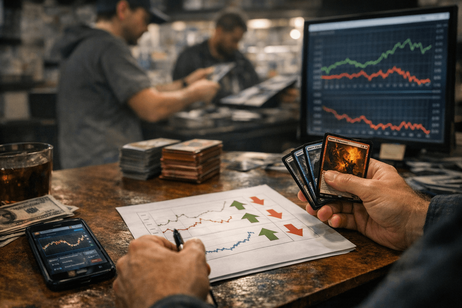 Beckett's Weekly Hot/Cold List Charts Magic Card Price Movements