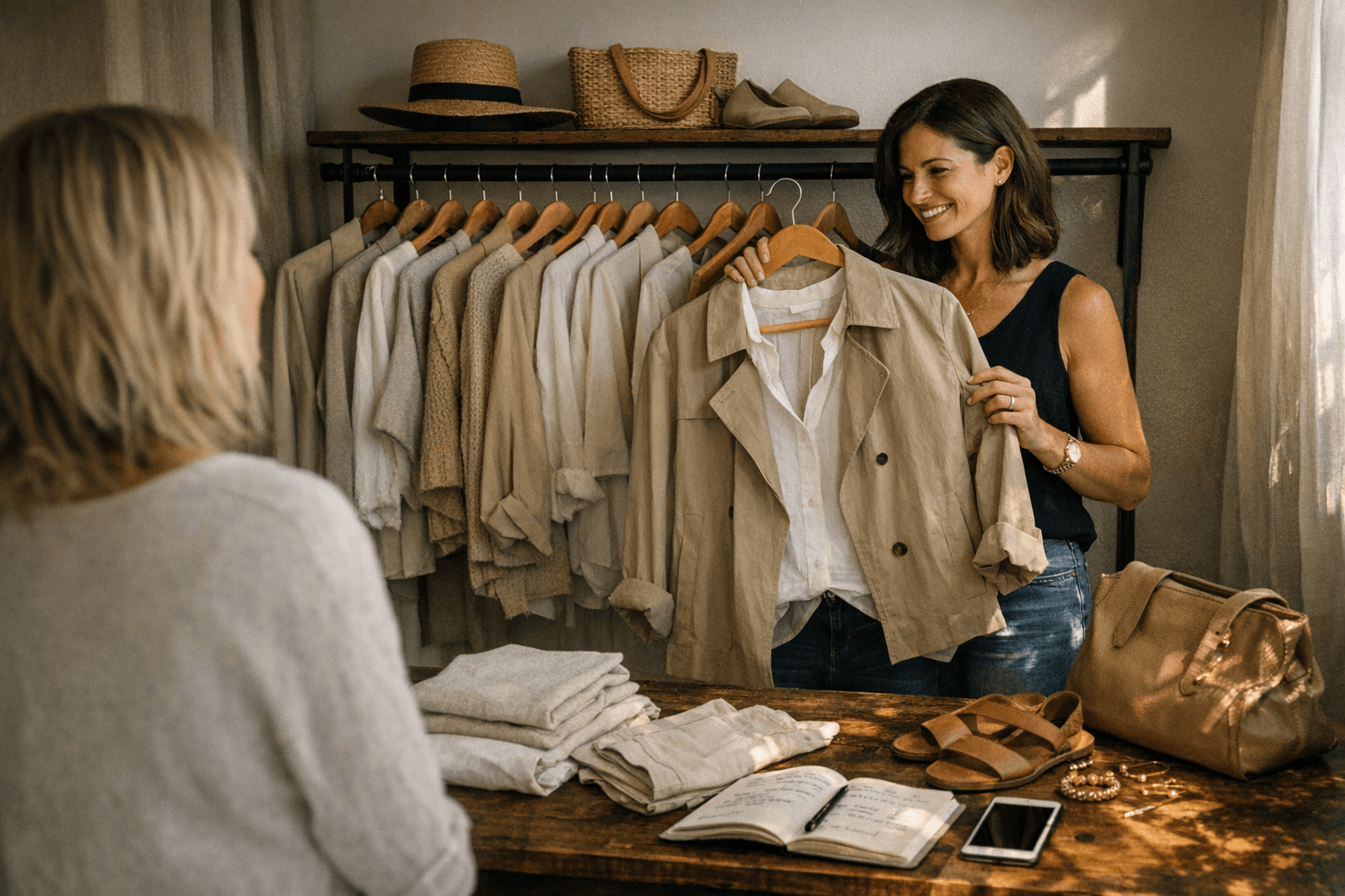 Clothed In Grace Reveals Neutral 20-28-Piece Spring Capsule With Outfit Formulas