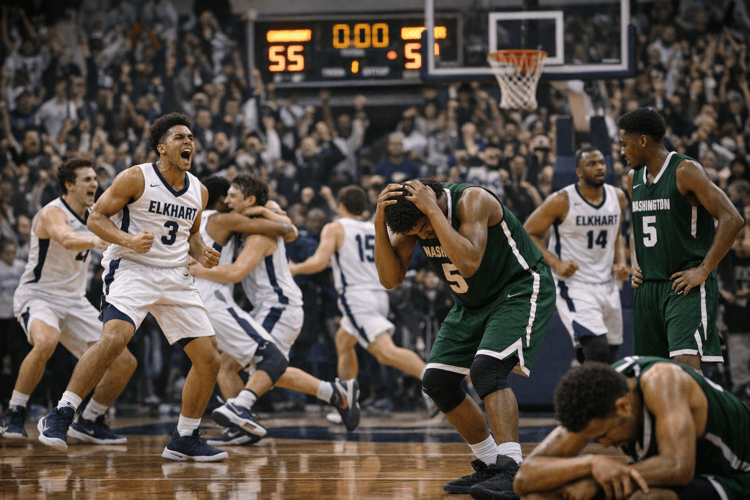 Elkhart Edges South Bend Washington 55-54 in Thrilling Michiana Showdown