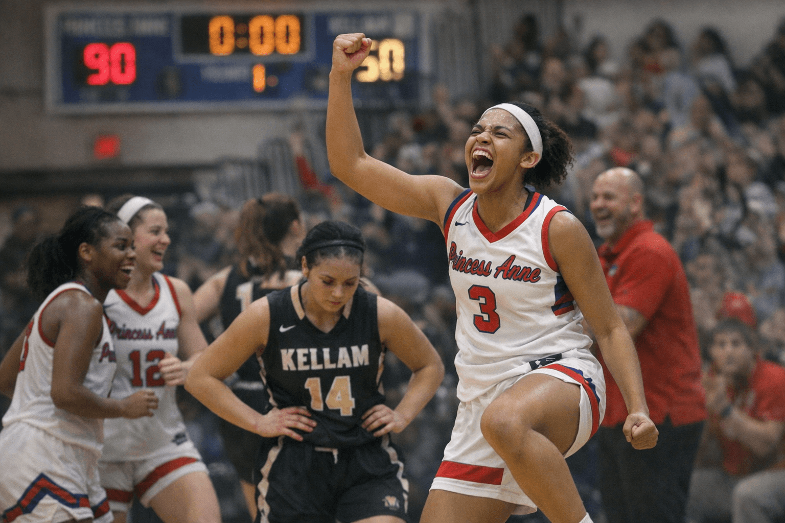 Princess Anne routs Kellam 90-50, reaches Class 5 state tournament