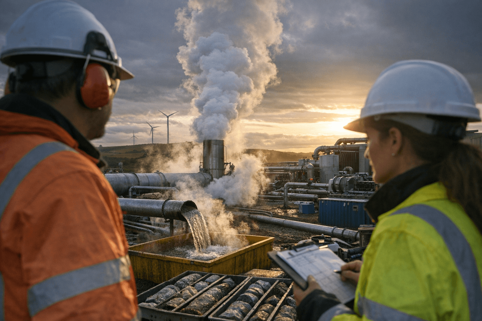 Geothermal plant to heat 10,000 homes and produce UK’s first lithium