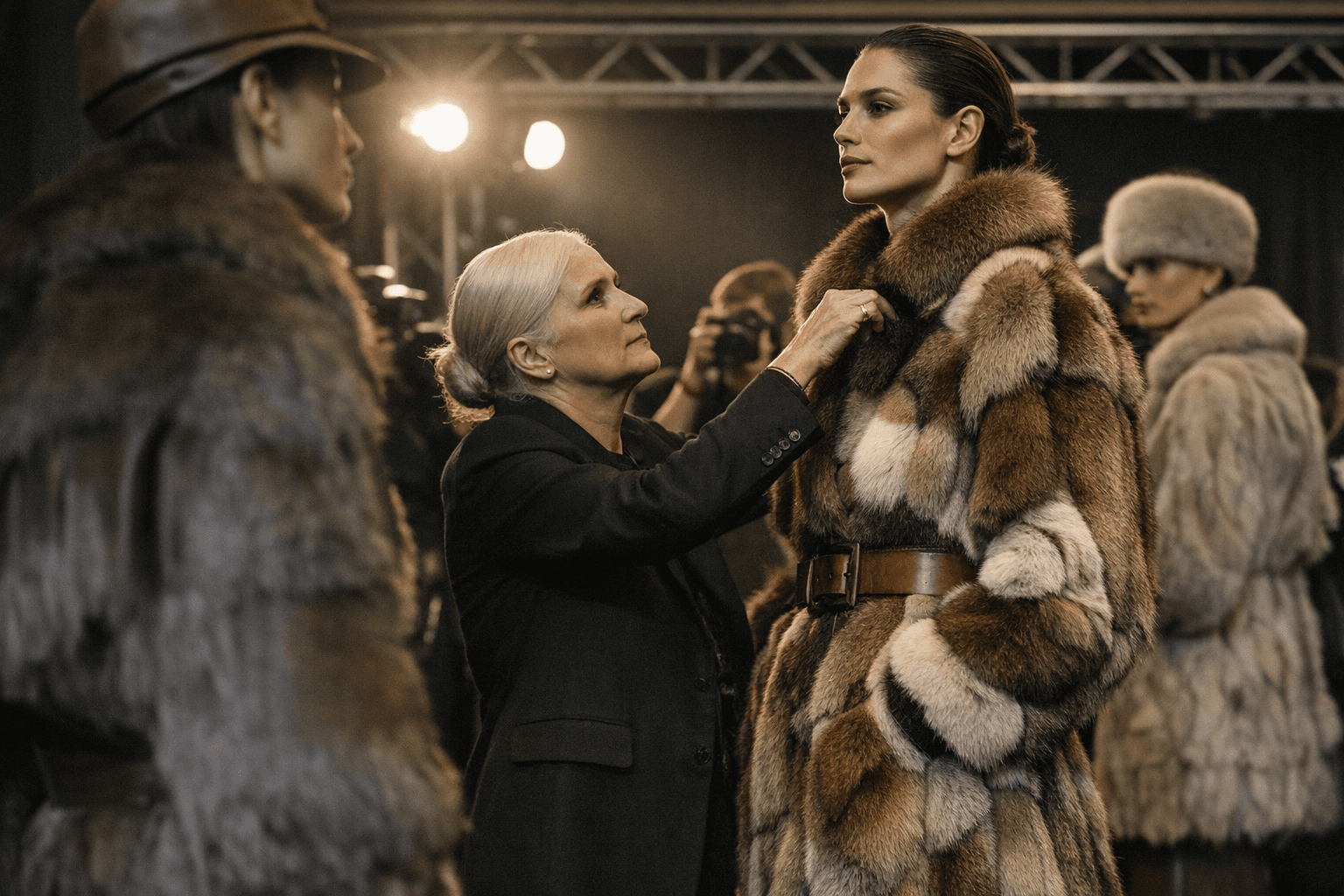 Maria Grazia Chiuri’s Fendi Debut Honors Heritage with Reworked Fur Outerwear