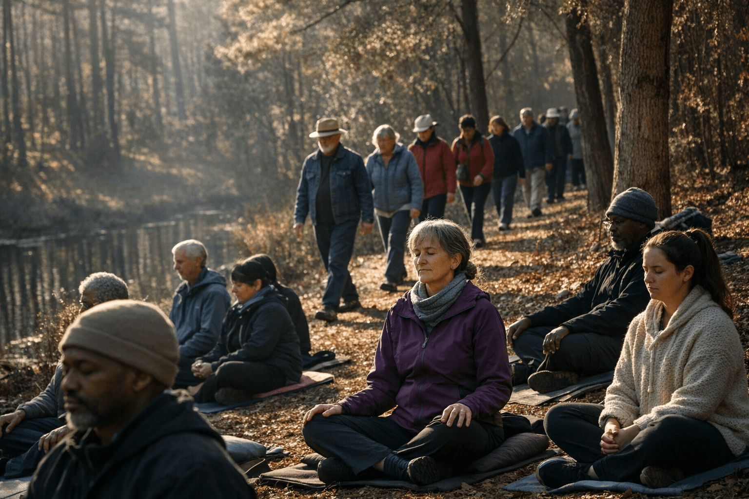 Neighbors Gather for Day of Mindfulness in Reedy Creek Park