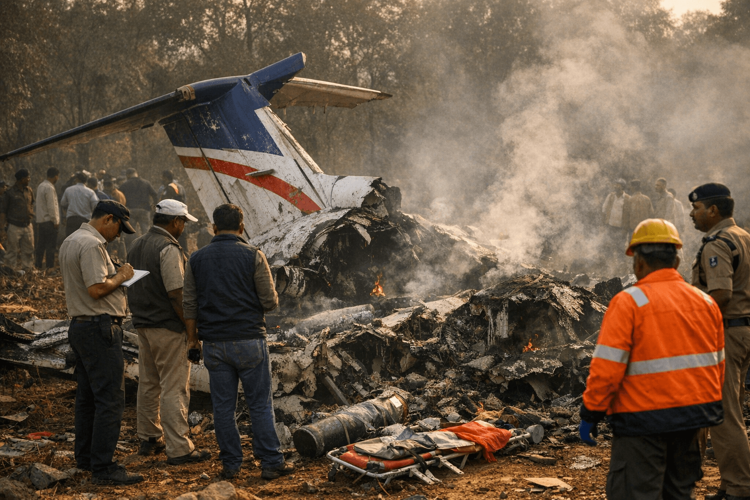 Beechcraft air ambulance crash in Jharkhand kills all seven aboard