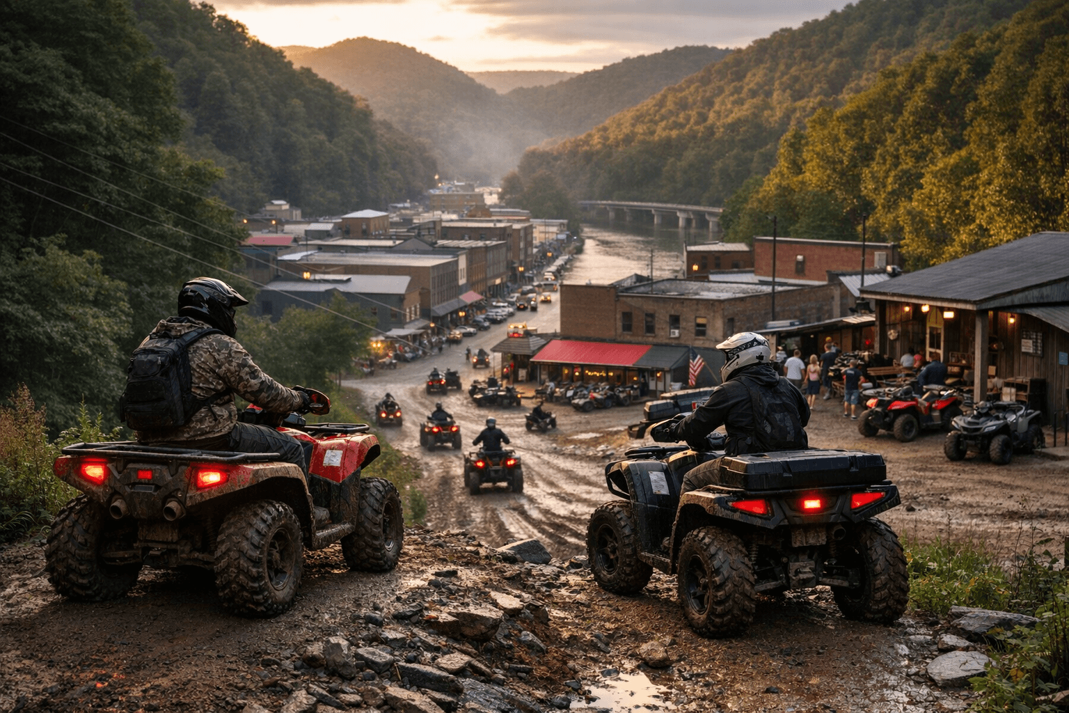 McDowell County Trail Access, Users and Economic Boost from Hatfield-McCoy