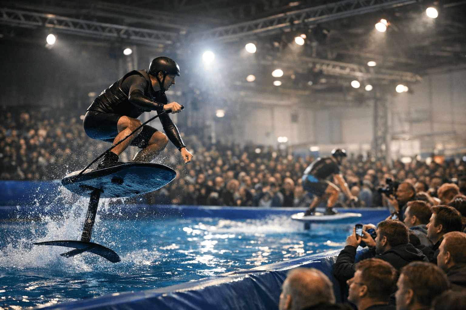 SFT Pumpfoil World Tour Recaps BOOT Düsseldorf Opener, Draws Top Athletes