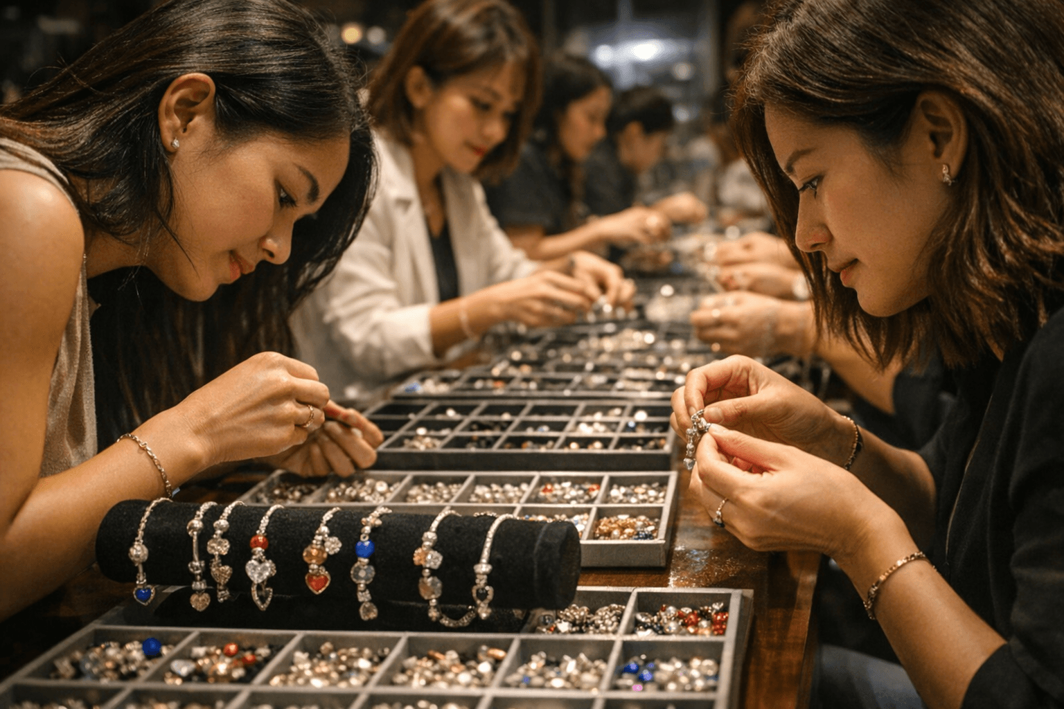 Philippines Debuts First Jewelry Charm Bar Where Guests Build Personalized Bracelets