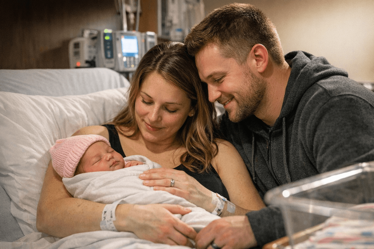 Jamestown's Alexis and Calvin Deters Welcome Daughter at JRMC