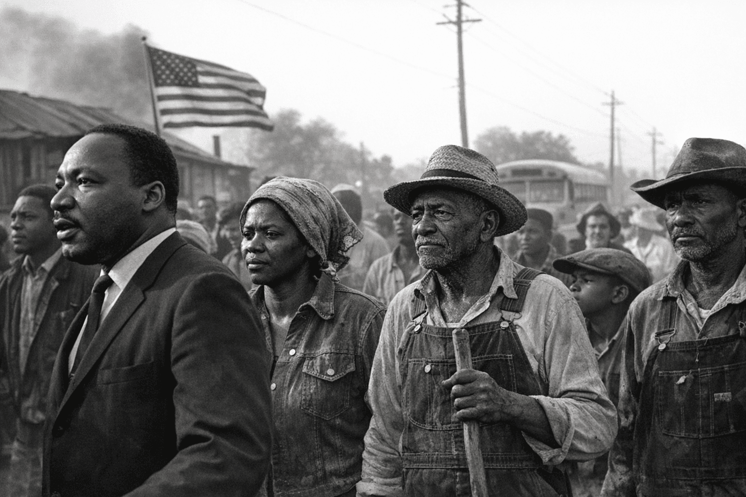 Marks Residents, Farmworkers Joined SCLC-Led Poor People's Campaign in 1968