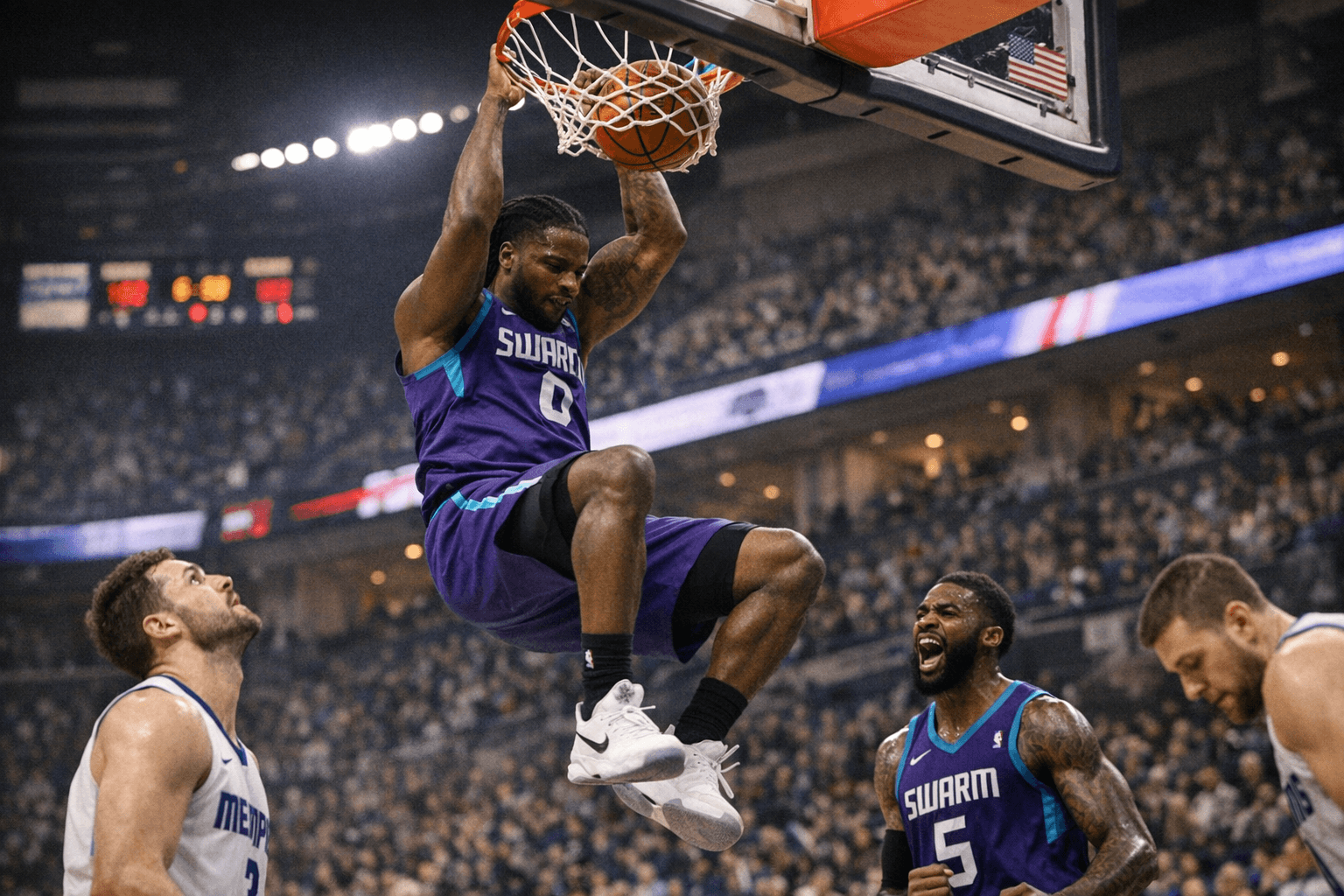 Greensboro Swarm Dominate Memphis 126-105 in Southaven Road Win