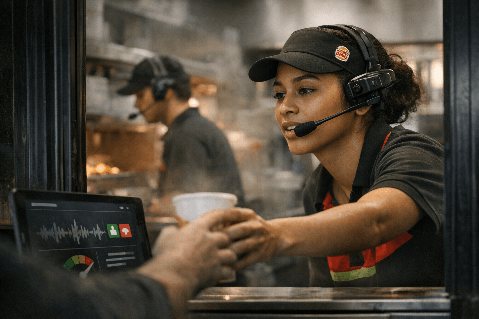 Burger King deploys AI headset assistant to score staff on "please" and "thank you"