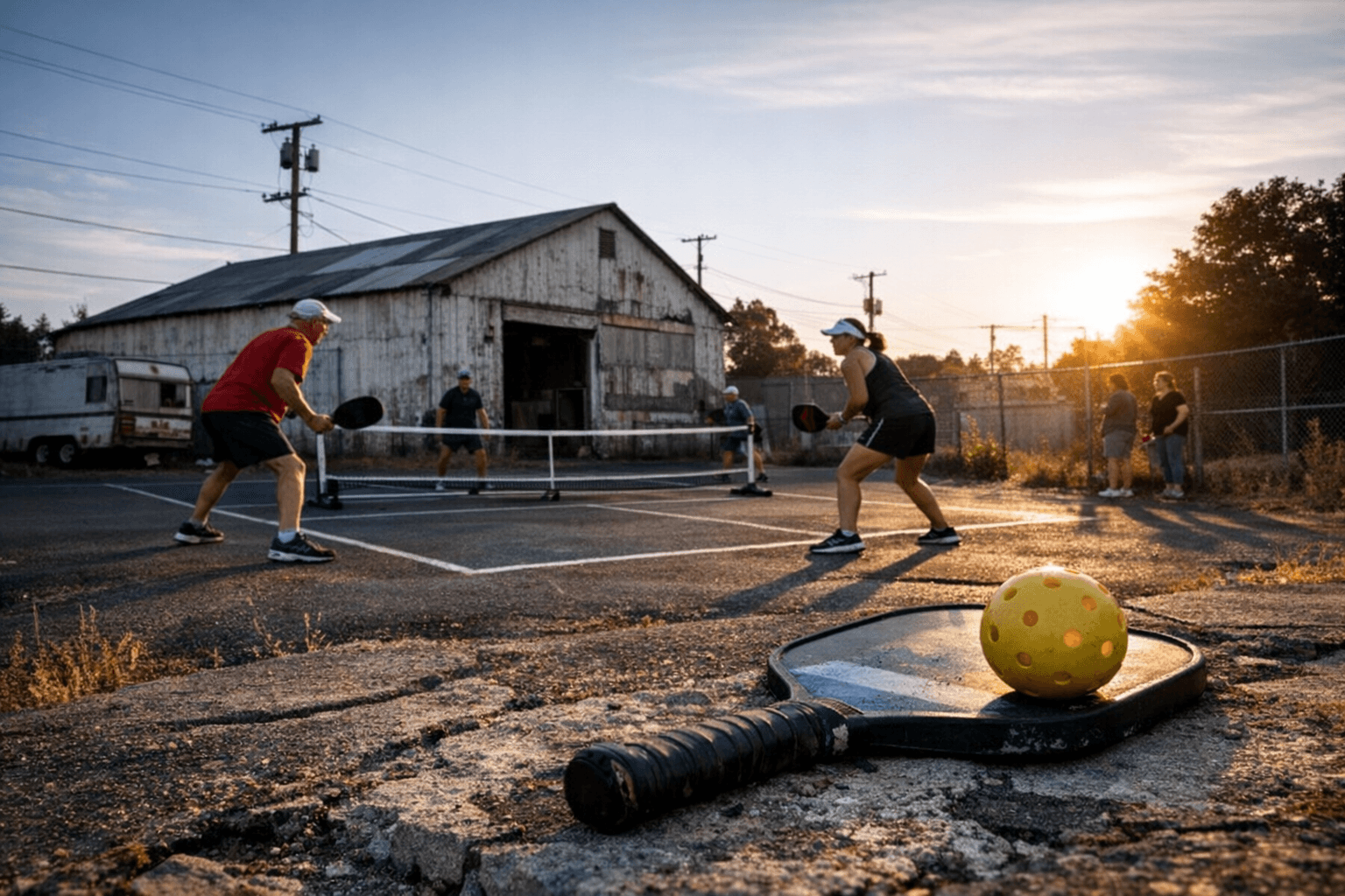 After Cuesta Park Pushback, Mountain View Eyes Private Interim Pickleball Site