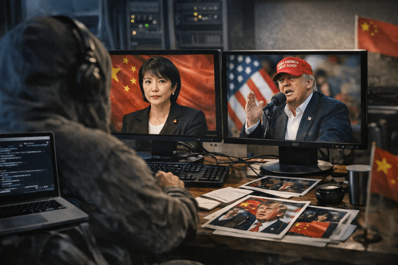 U.S. institute says China-linked operation targeted Japan’s new prime minister and Trump narratives