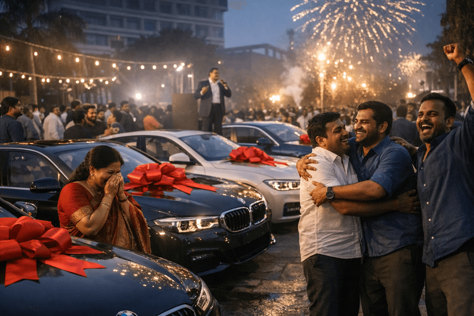 HiLITE Group Marks 30th Anniversary by Gifting 47 Employees Luxury Cars