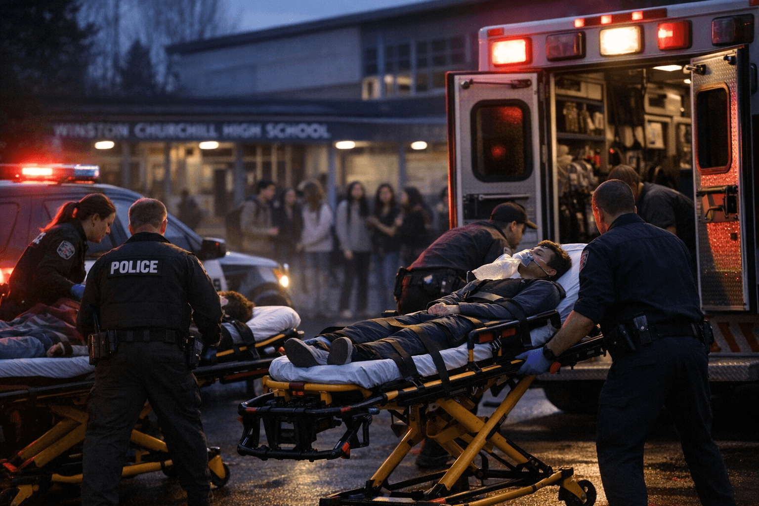 Two Students Hospitalized After Apparent Overdoses at Eugene's Winston Churchill High School