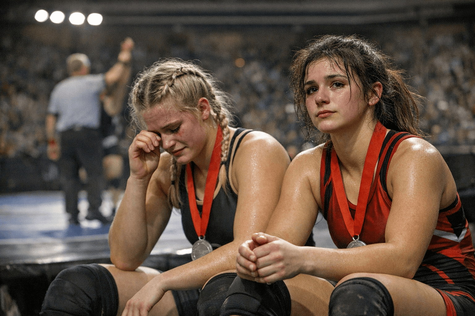 Two Alamance County Wrestlers Finish as Runners-Up in Girls' State Wrestling Finals