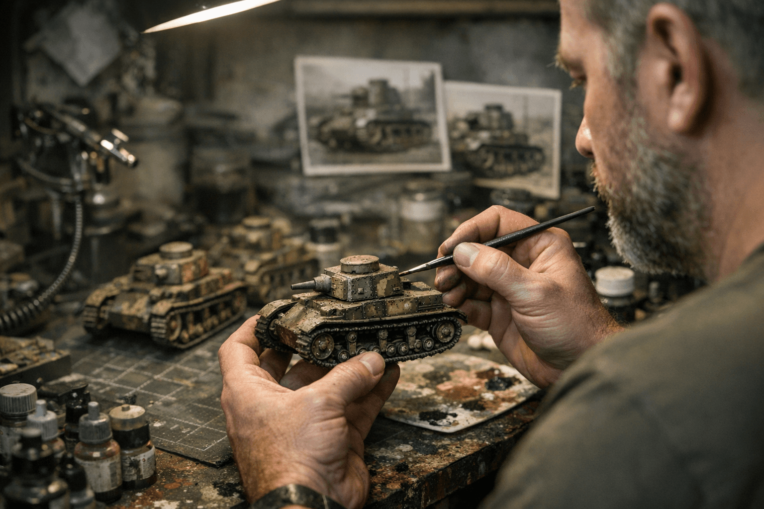 Disain Studio Reveals Speed-Painting Workflow for 28mm Trubia A4 Light Tank