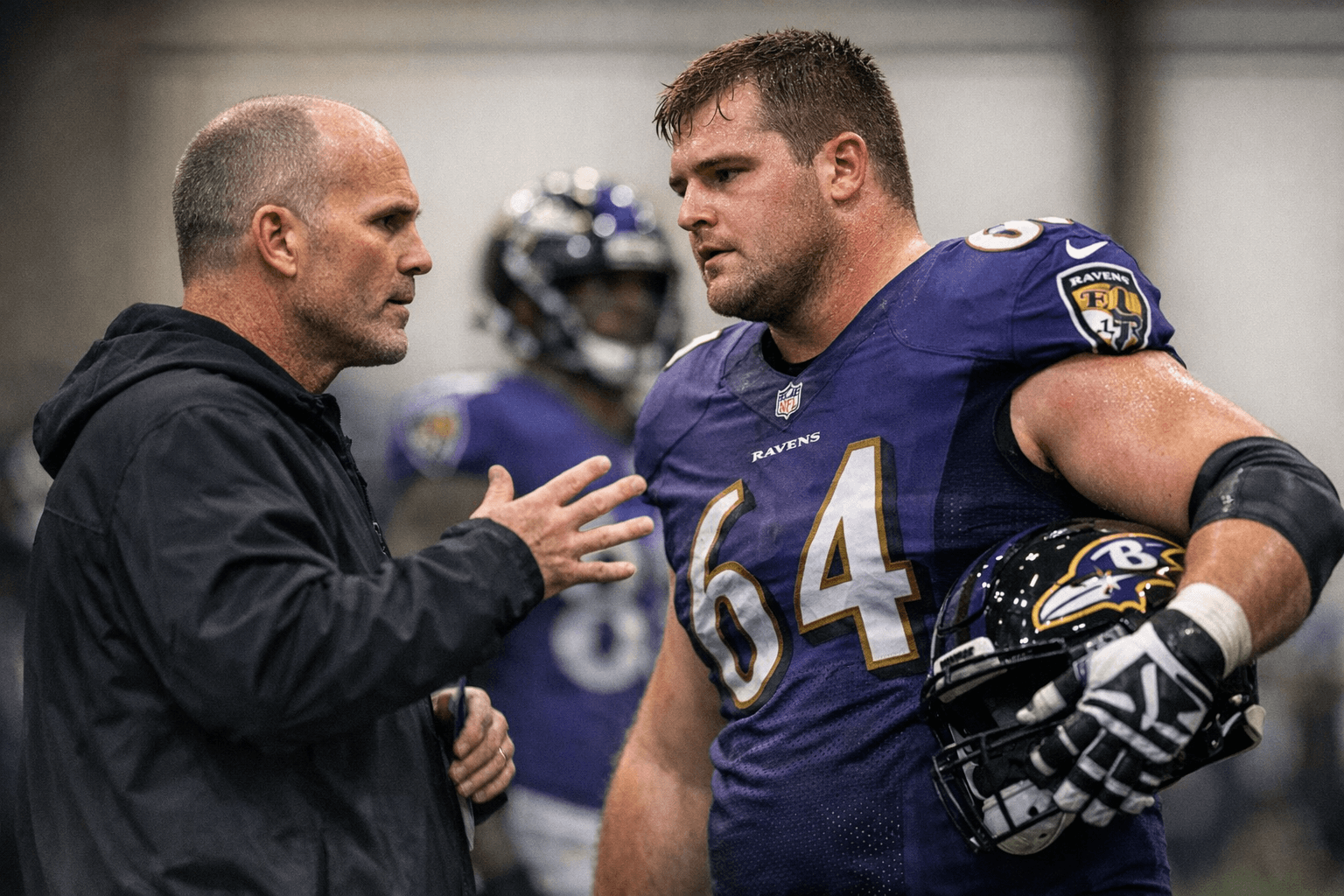 Ravens GM Eric DeCosta outlines offseason plans, Tyler Linderbaum contract focus
