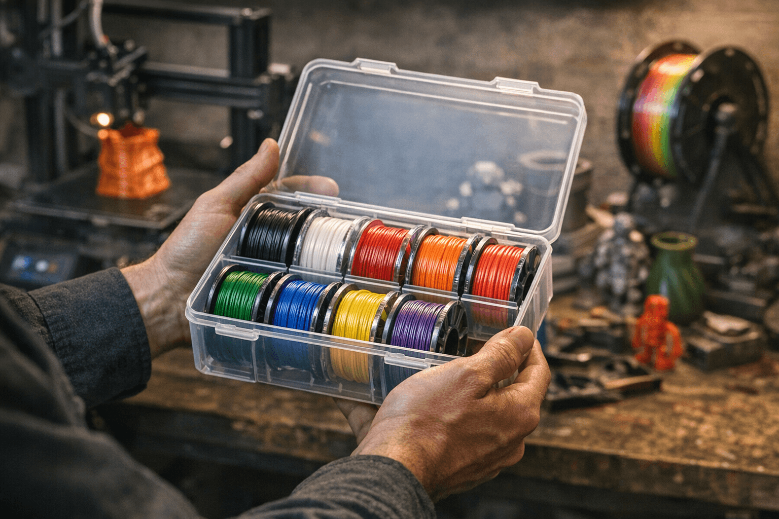 SUNLU unveils 2kg multicolor PLA mini-spool bundle for compact storage