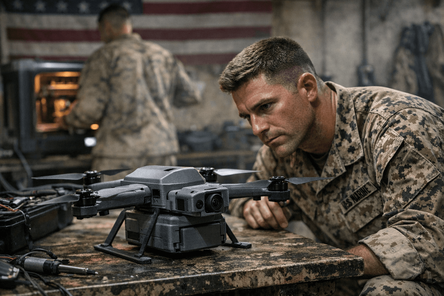Marine Corps Developer Builds $700 NDAA-Compliant Modular 3D-Printed Drone, Gains Interim Approval