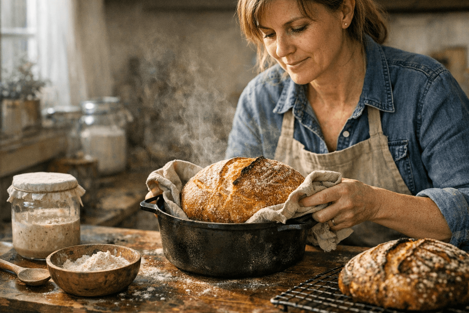 Cookie Madness' Anna Reveals No-Knead Everyday Sourdough Recipe for Home Bakers