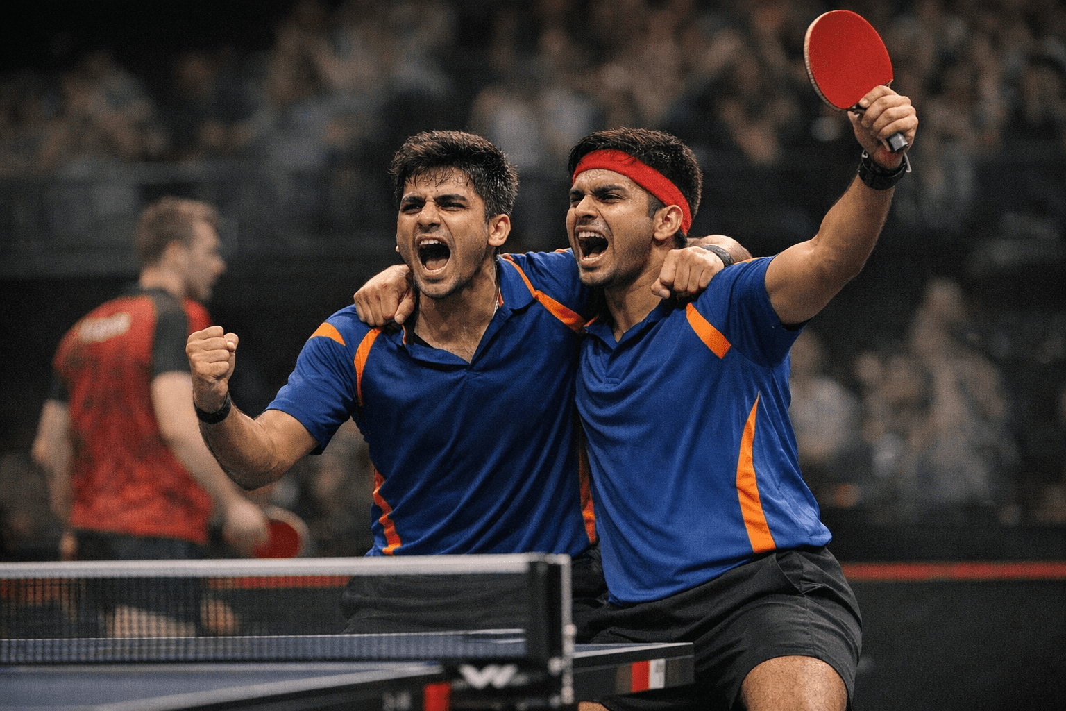 Thakkar and Shah first Indian duo to reach WTT Singapore Smash semifinals