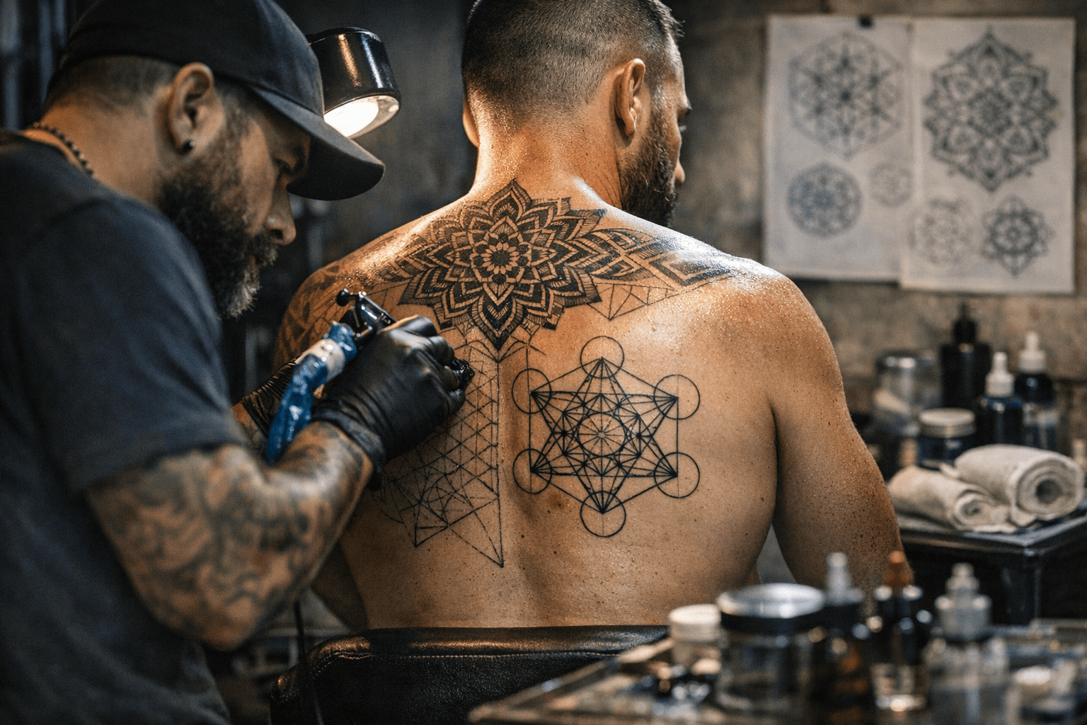 Designing, Planning, and Caring for Geometric and Sacred Geometry Tattoos