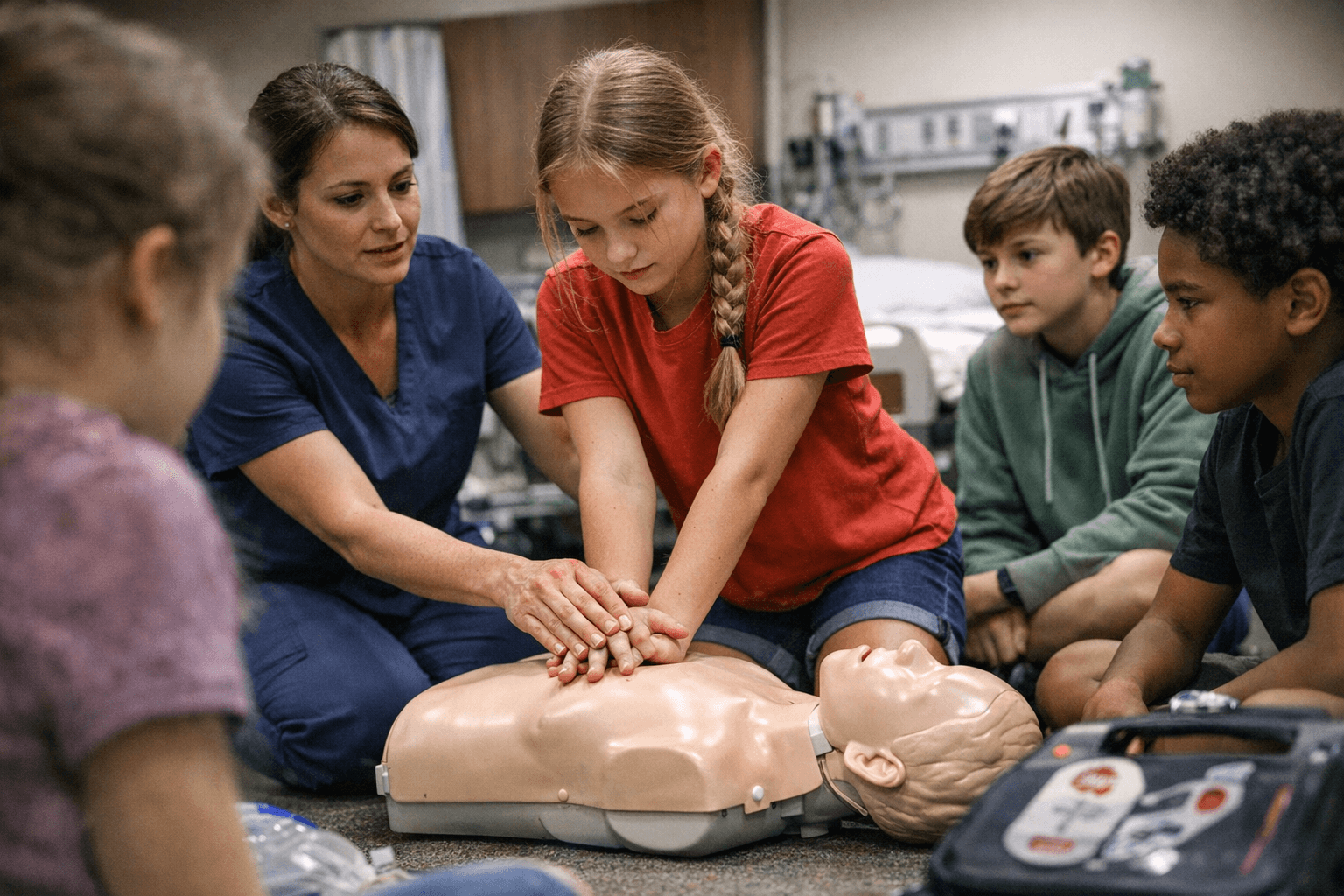 Deaconess Offers One-Day Safe Sitter CPR Class for Dubois County 11–14-Year-Olds