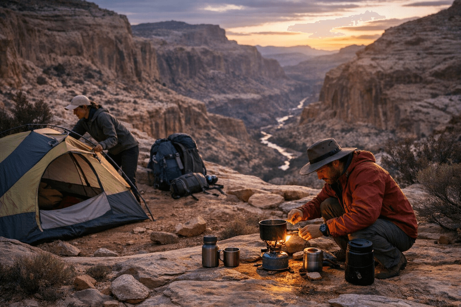 Backcountry Camping Safety and Low-Impact Practices for Southwest Canyons