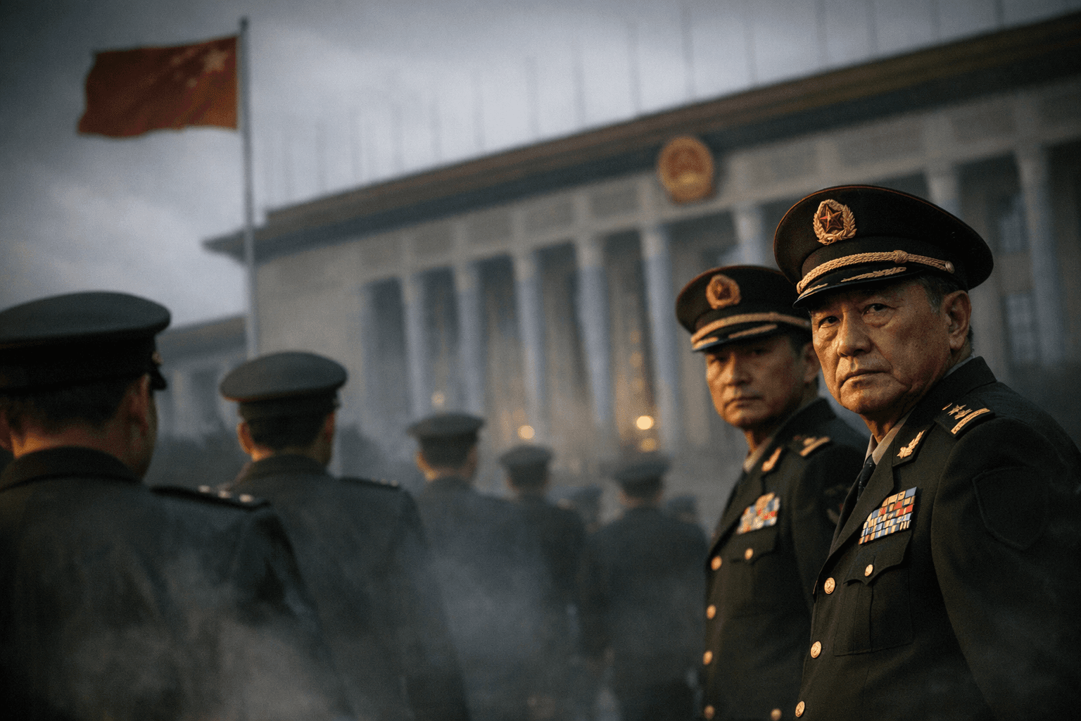China removes nine PLA officials, tightening control ahead of Two Sessions