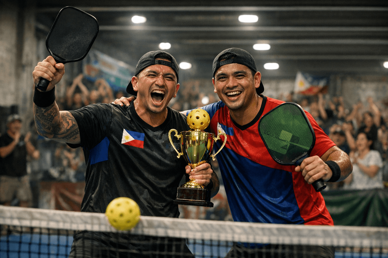 Alapag III, Ibañez Dominate Novice Men's Doubles, Showcase Filipino Grassroots Rise