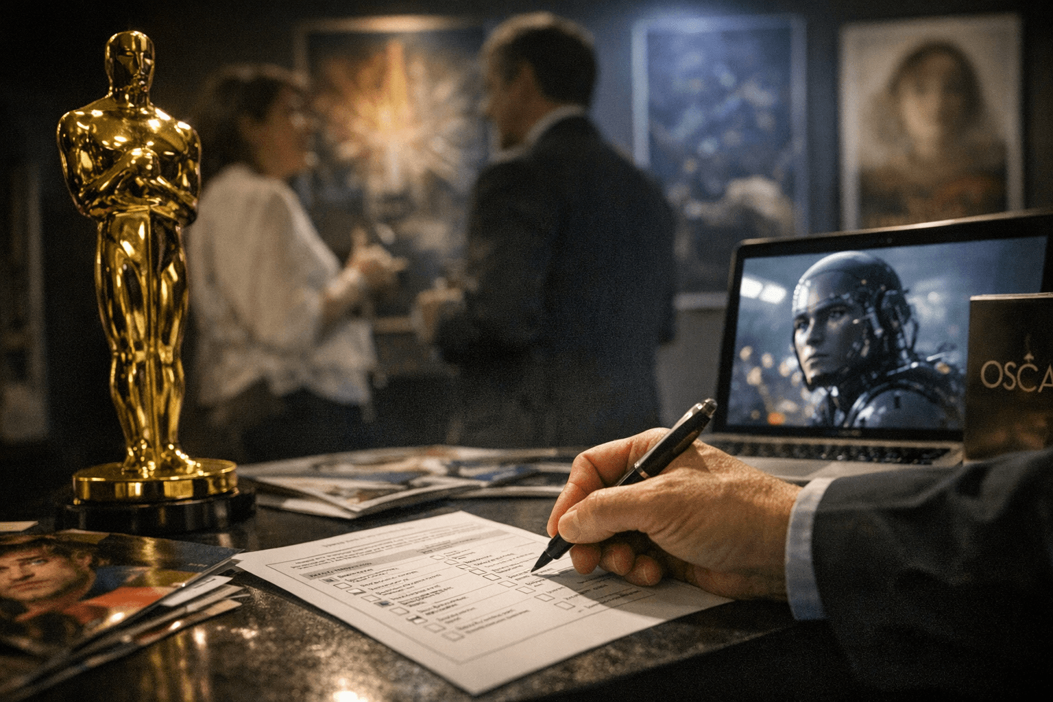 Academy opened final voting to more than 9,000 members as campaigns mount last push