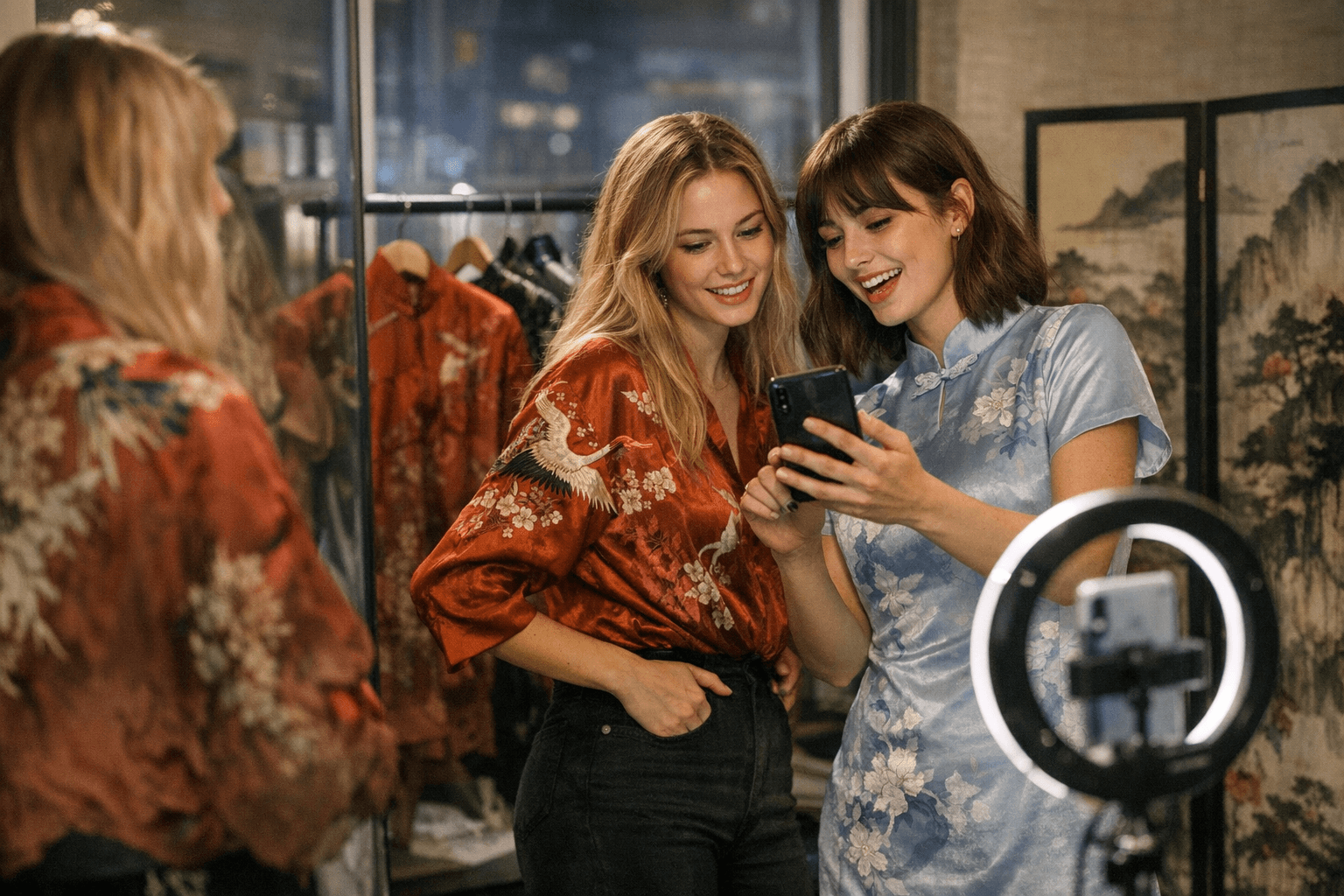 Short Videos Carry Neo-Chinese Guochao Style Into Western Women's Wardrobes