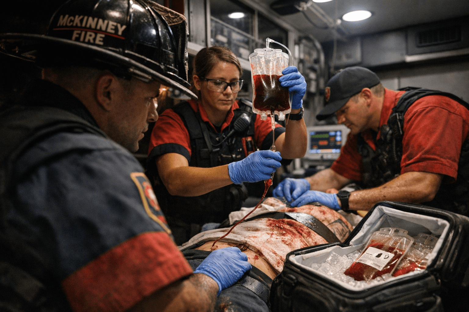 McKinney Fire Department Launches Prehospital Blood Program for Trauma Patients Feb. 16