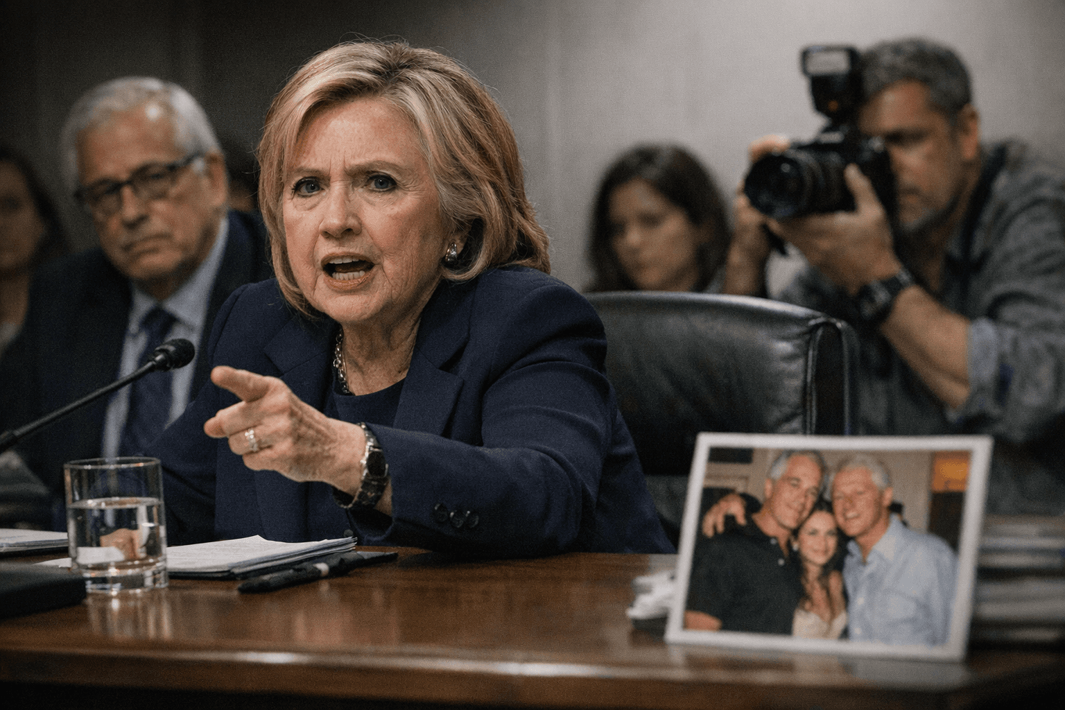 Hillary Clinton denies knowing Jeffrey Epstein or his crimes in tense deposition