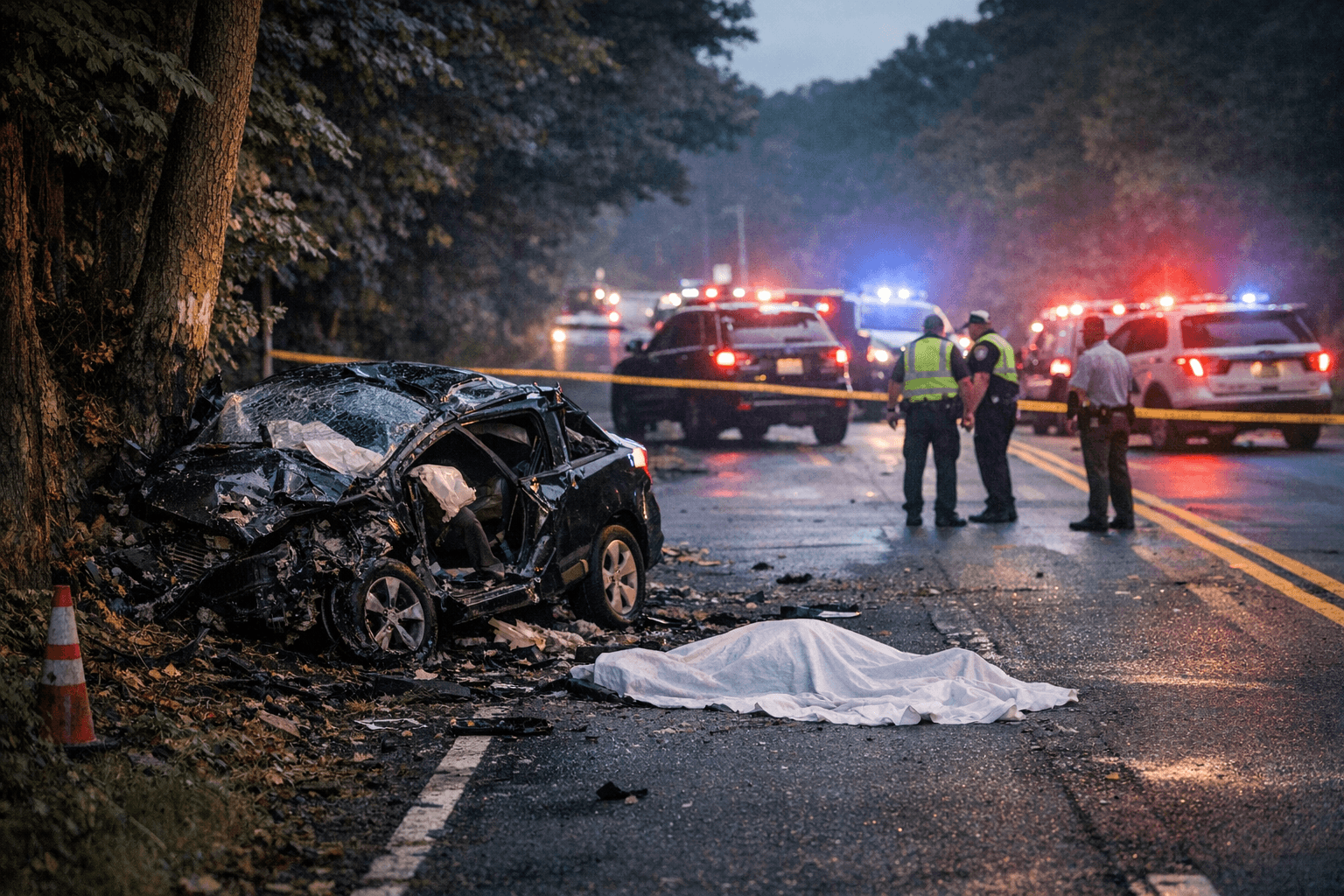 Fatal Crash on Laurel Bowie Road Closes Lanes in Prince George's County