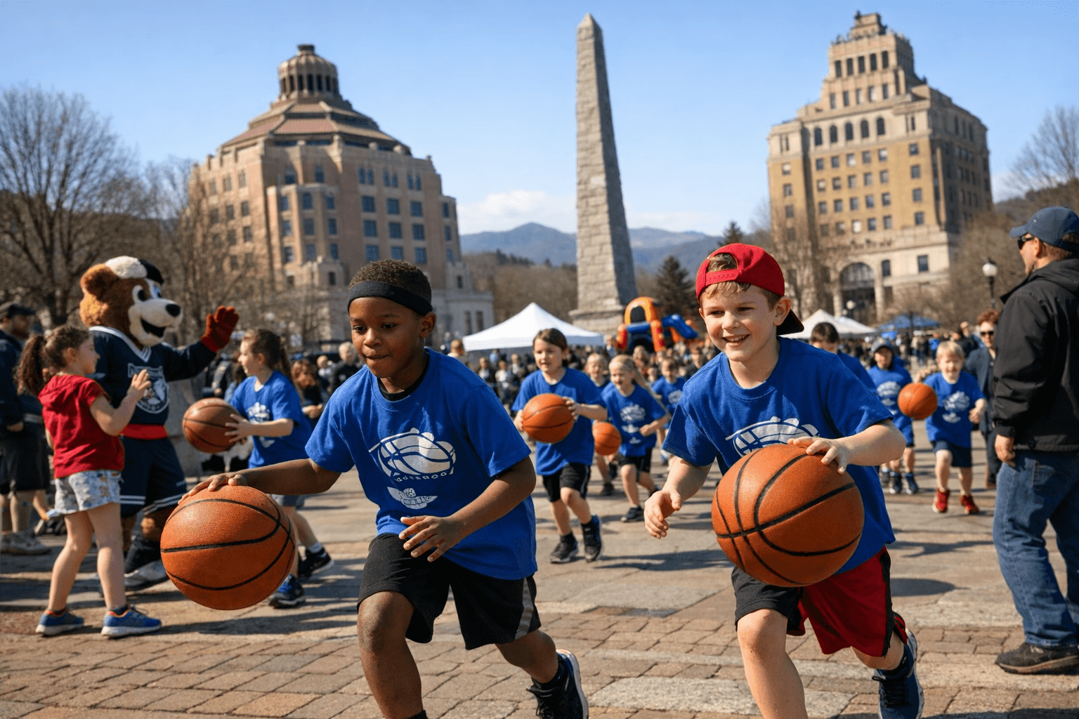 Southern Conference Downtown Dribble and KidsFest set for Pack Square March 7
