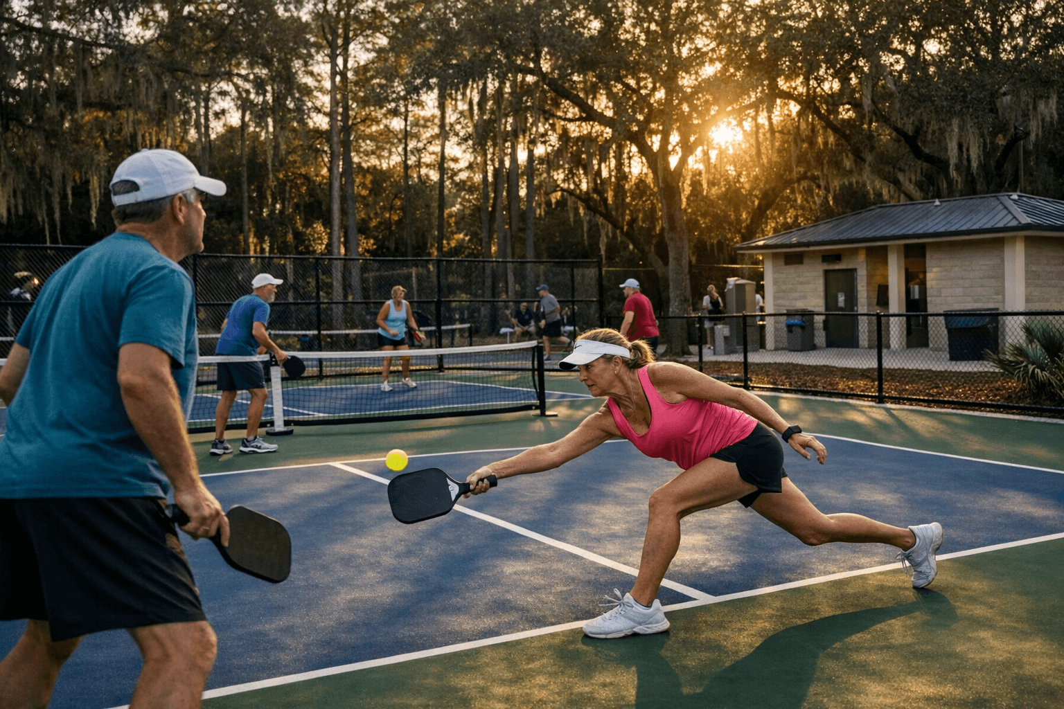 Hilton Head’s Old Schoolhouse Park Pickleball Courts Reopen March 9
