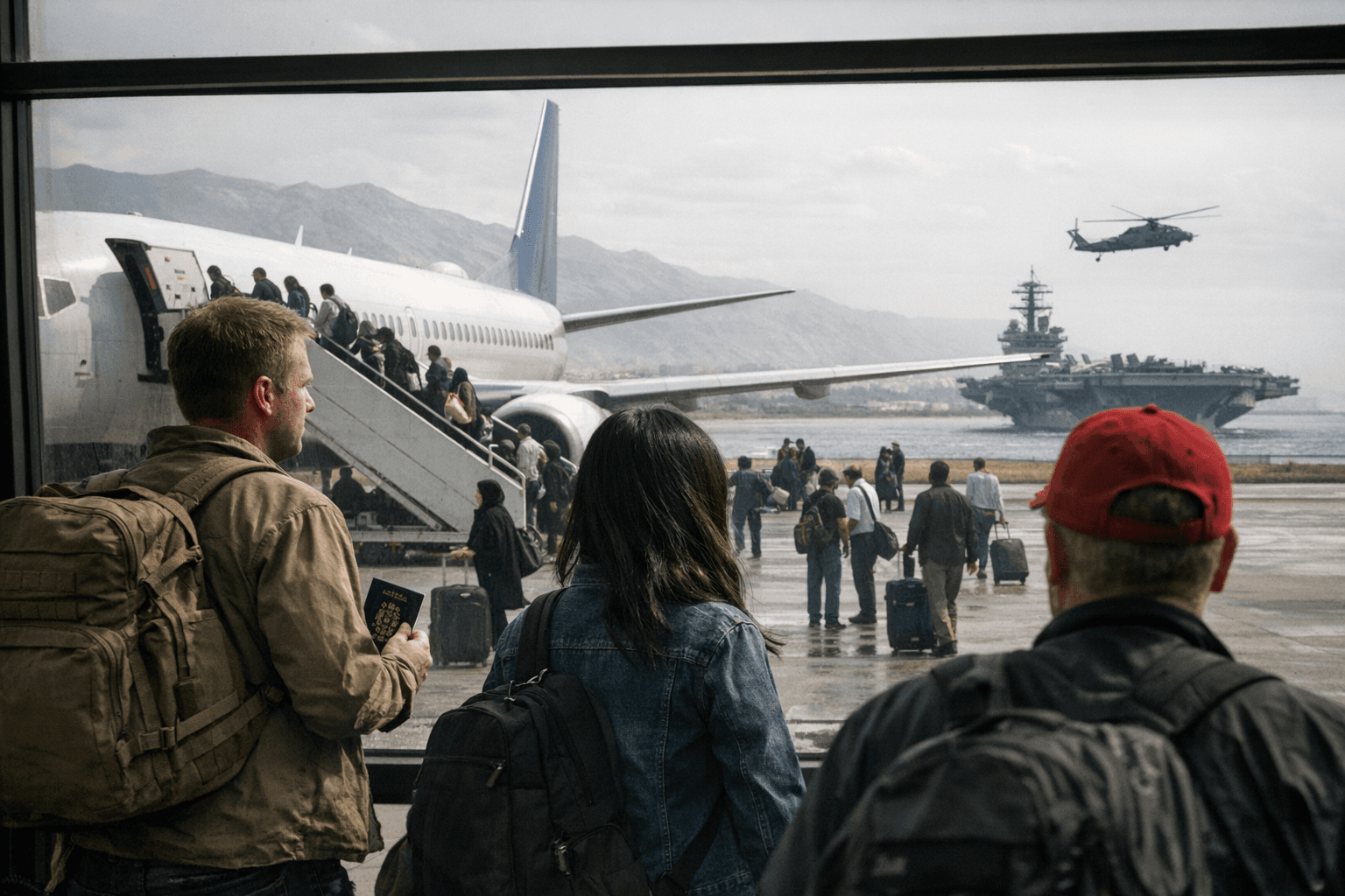 China, Canada and Western allies urge citizens to evacuate Iran as U.S. fleets deploy