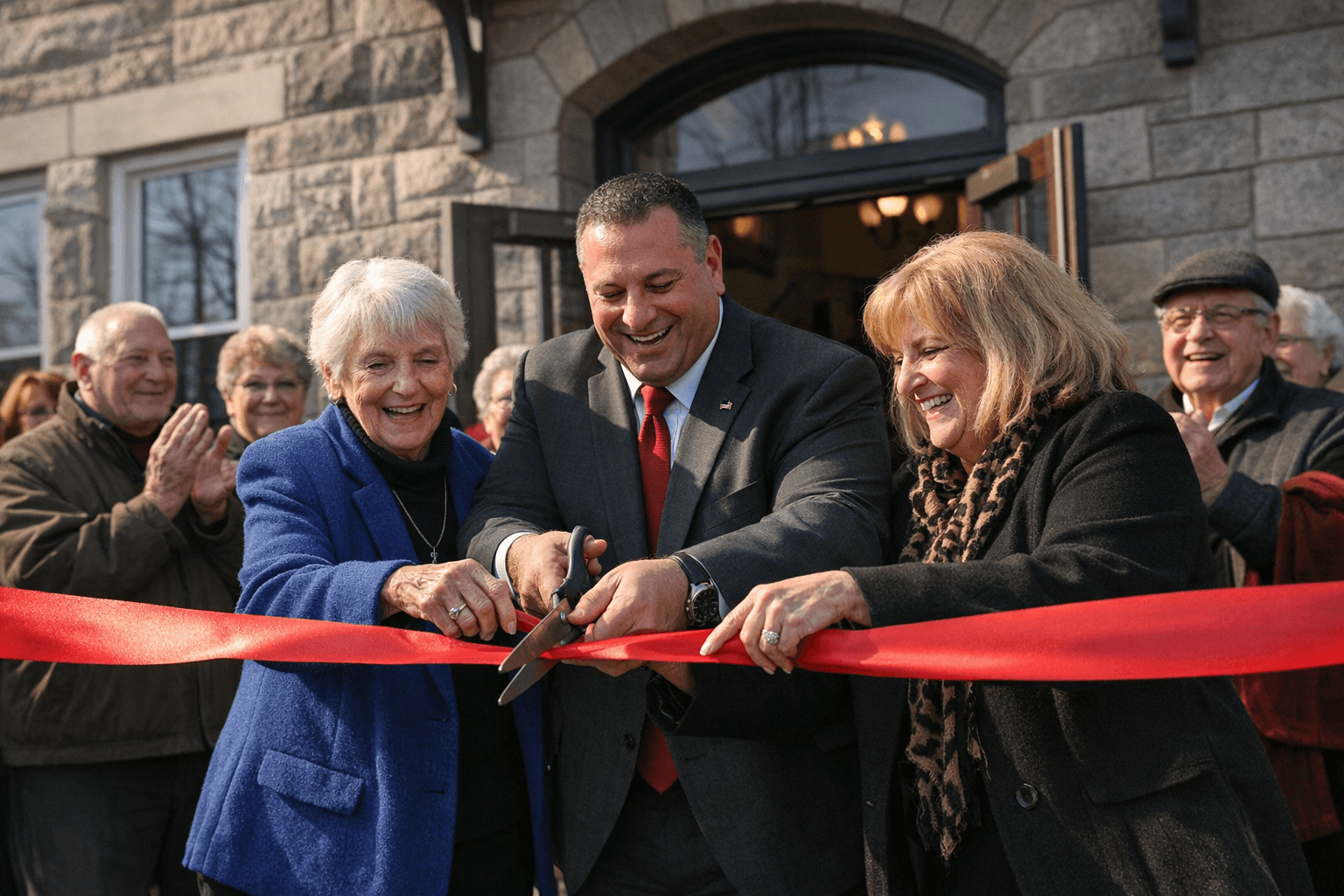 Ribbon-Cutting Celebrates Reopening of Historic 1904 Vineland Senior Center