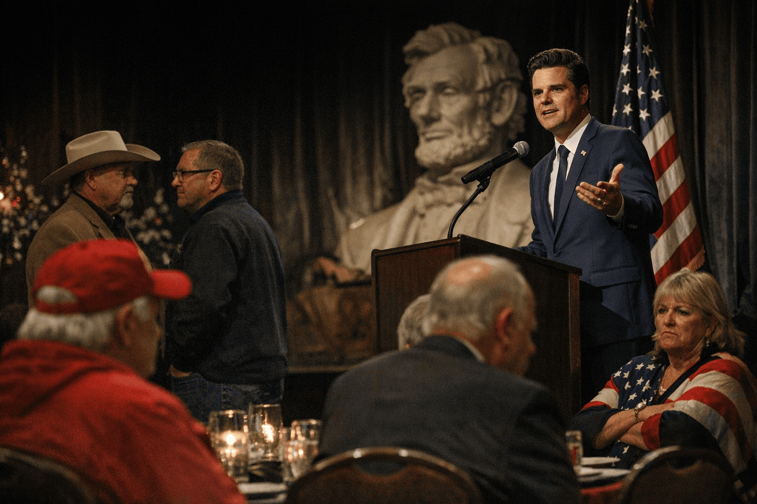 Kootenai County Republicans Split Over Matt Gaetz as Lincoln Dinner Keynote