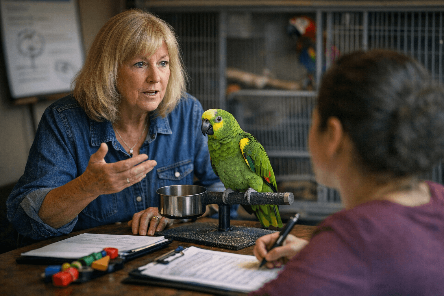 CPBC Pamela Clark Unveils Tiered Parrot Behavior Packages, Mentoring, Reset Service