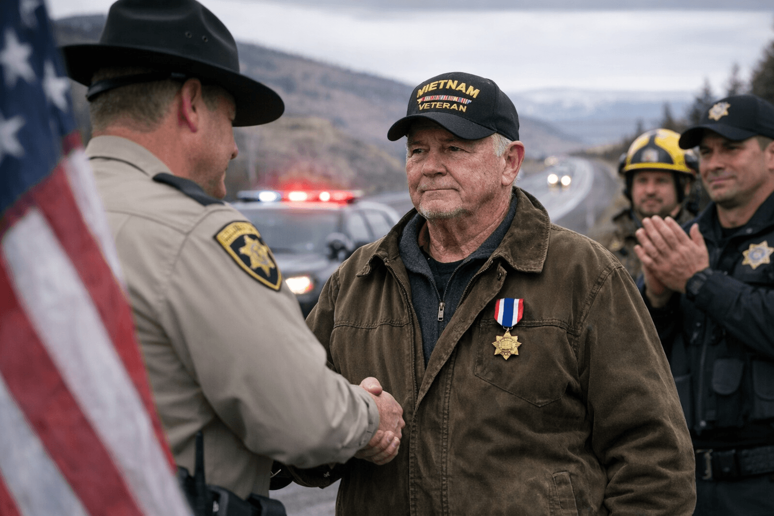 Union County Veteran Edward Tibbs Honored for Heroic I-84 Rescue