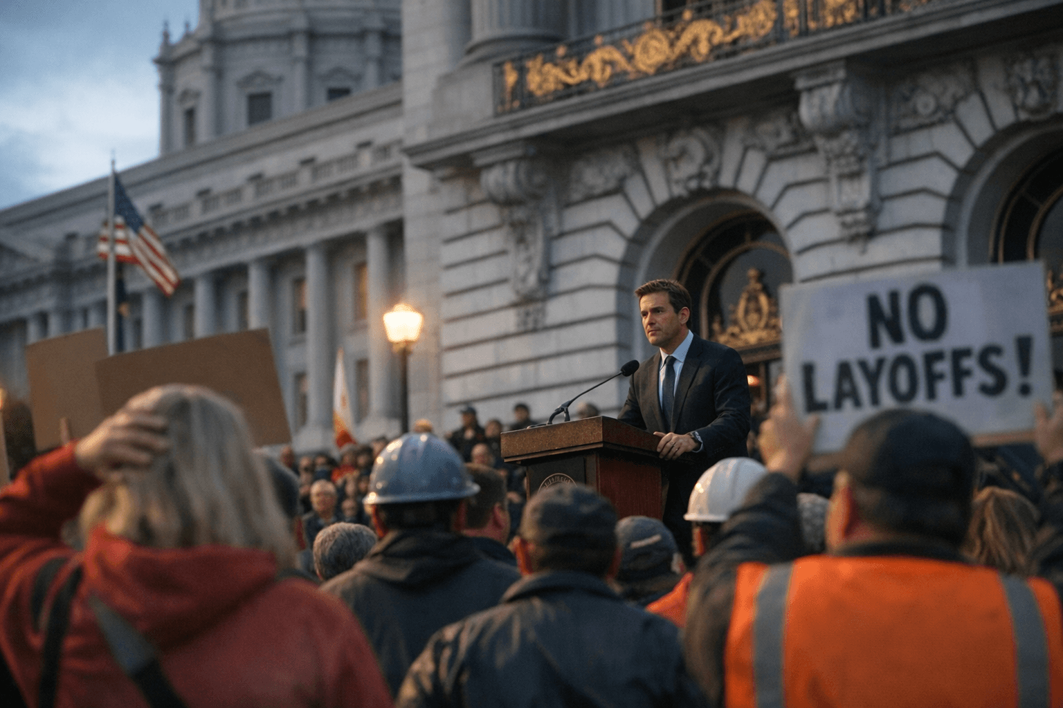 San Francisco Budget Crisis Deepens, Potential Layoffs Warned by Mayor Lurie