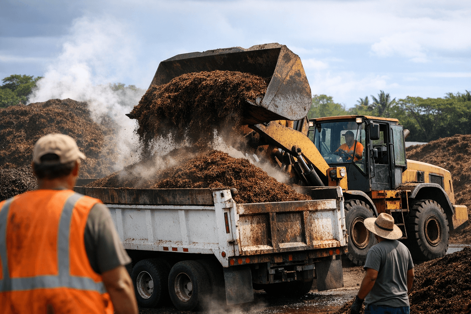 County sets commercial mulch-loading fees: Kealakehe $5, East Hawaiʻi $20